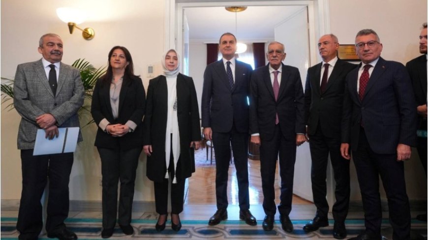 AKP Sözcüsü Ömer Çelik'ten DEM Parti'ye sert HTŞ yanıtı