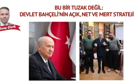 MHP'li Çiçek'ten 'Terörsüz Türkiye' analizi: Bahçeli’nin stratejisi tuzak değil devlet aklı