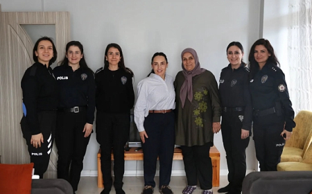 Iğdır'da şehit polis Kemal Adir'in ailesine anlamlı ziyaret