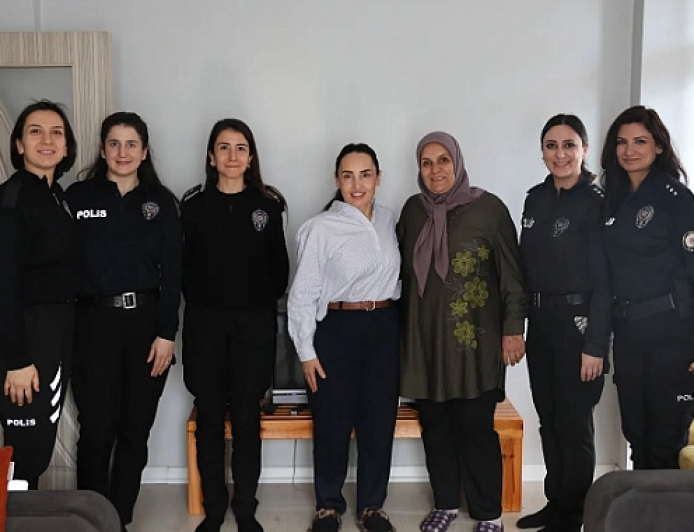 Iğdır'da şehit polis Kemal Adir'in ailesine anlamlı ziyaret