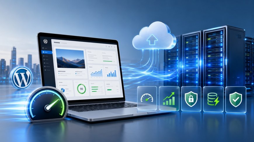 WordPress sitelerde hız için doğru hosting seçimi kritik